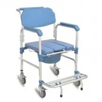Commode And Shower Wheelchair SW 18" 301