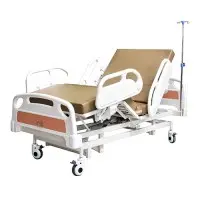 MOVACARE Electric Bed 5 Function Fiber Rail W/IV Stand MMB5F-90