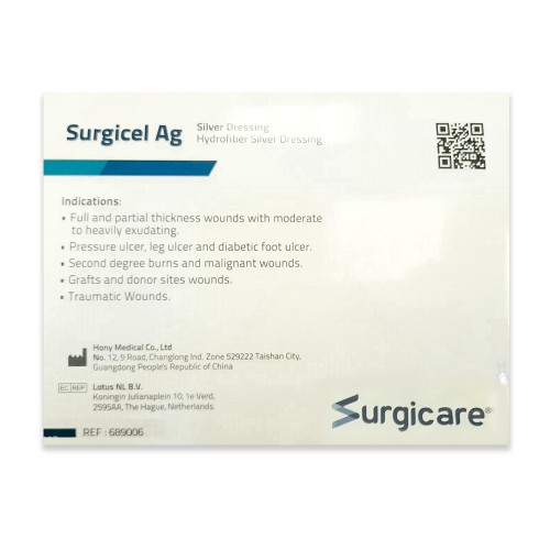 Surgicare Hydrofiber Silver Dressing