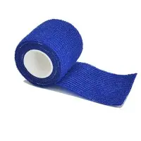 Adhesive Gauze Colorful Blue