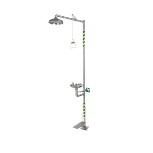 Eye Wash Station W/Shower Stainless Eye Wash Station W/Shower Stainless