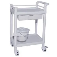 MOVACARE Trolley 2 Shelves With Drawer Fiber MT021