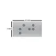 Braille Standard Elevator Buttons Set
