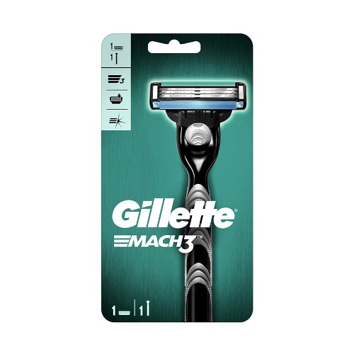 Gillette Mach Razor3 1 handle and 1 blade refill