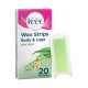 Veet wax strips for sensitive skin Green 