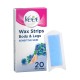 Veet wax strips for sensitive skin BLUE