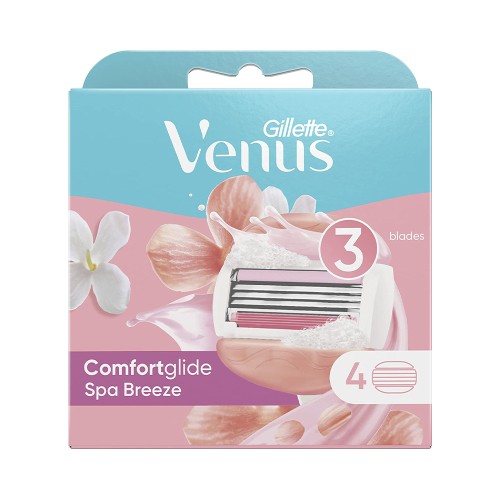 GILLETTE VENUS Comfort glide Spa Breeze 4 Razors