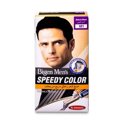 BIGEN Men's speedy NATURAL BLACK 