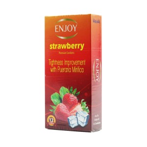 Condoms Enjoy Strawberry Flavored Condoms Enjoy Strawberry Flavored