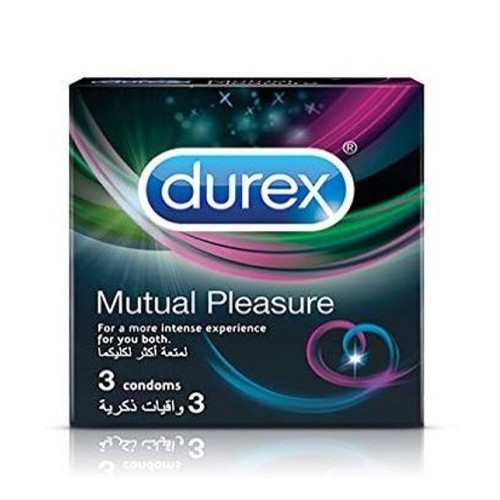 Durex condoms for mutual pleasure 3 pcs