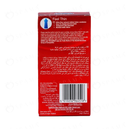 Durex  Thin Feel 12 Pack