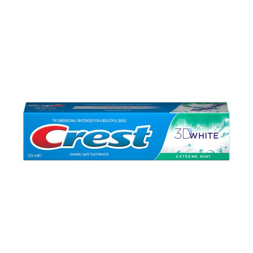 Crest 3D White Extreme Mint Toothpaste 125 ml