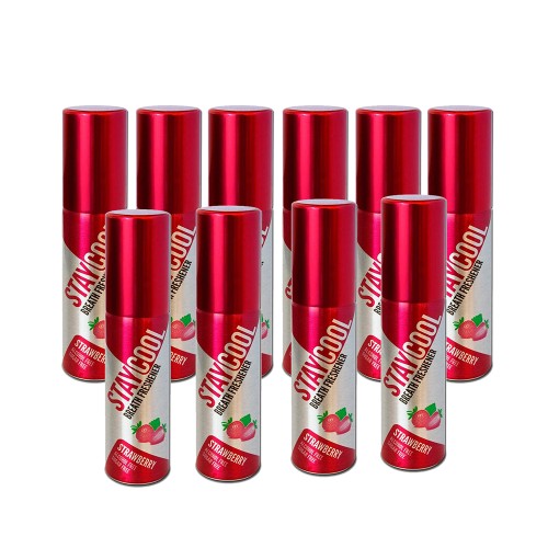 بخاخ معطر الفم ستاي كول الفراولة 10قطع