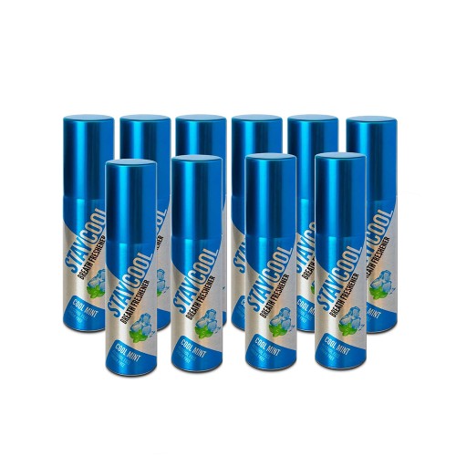 Stay Cool Breath Freshener Spray Cool Mint Pack of 10