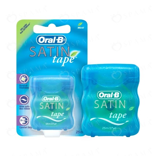 Oral-B dental floss Satin tape mint 25 m