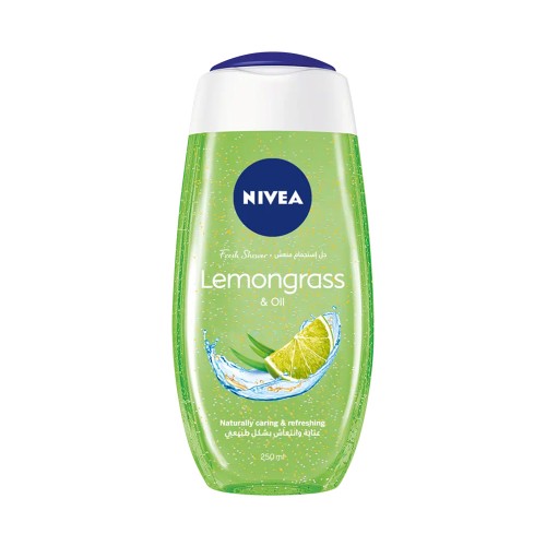 Nivea shower gel with lemongrass and oil 250 ml