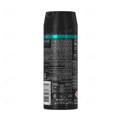 Axe Apollo Dry Deodorant Body Spray for Men 150ml