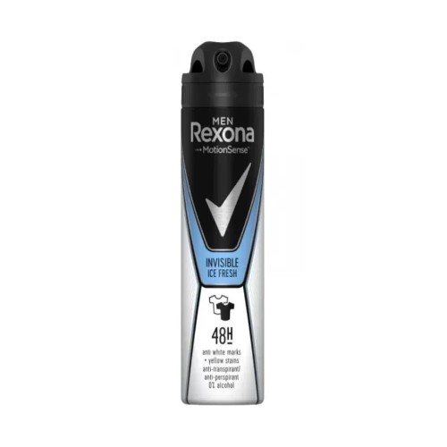 Rexona deodorant spray for men invisible ice fresh 150 ml