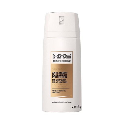 Axe Deodorant Signature Anti-Marks Spray