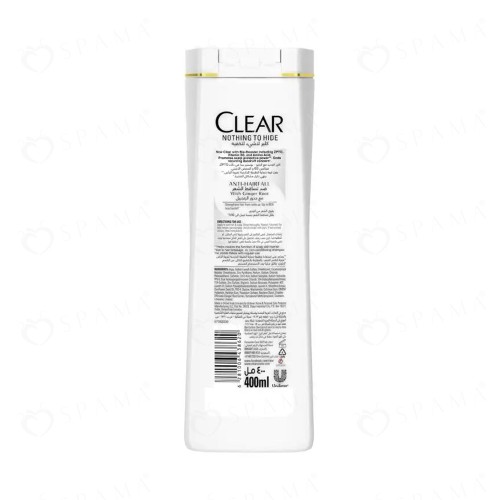 Clear shampoo for women anti hair fall 400 ml