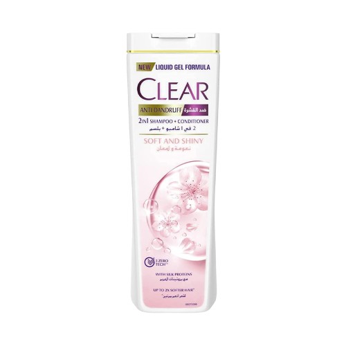 Clear shampoo for women soft and shiny 400 ml