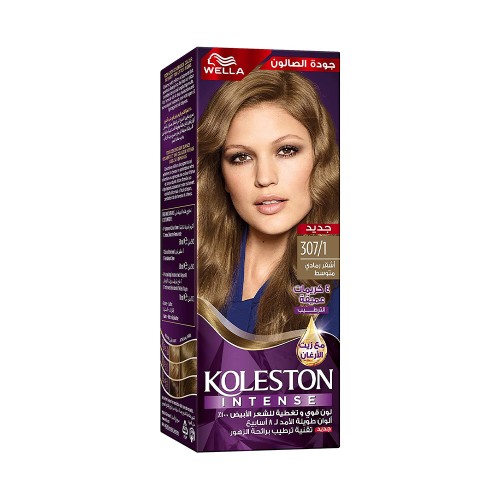 Koleston with oxygen medium ash blonde 307/1