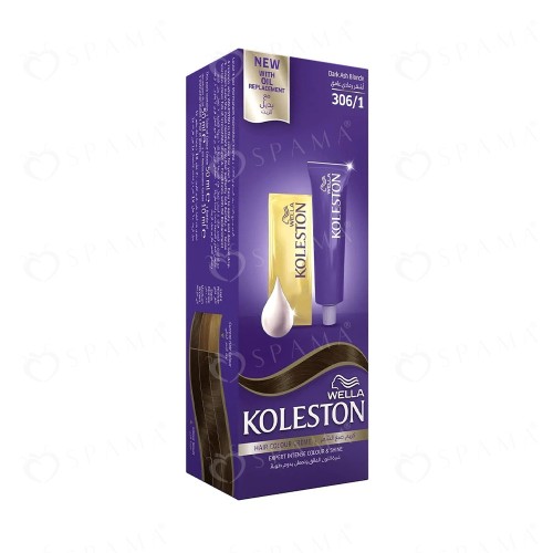 Koleston with oxygen dark ash blonde 306/1