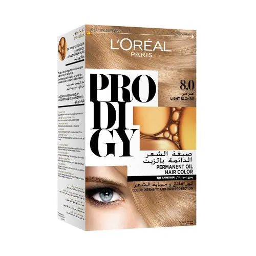 L'Oreal Prodigy Hair Dye Light Blonde 8
