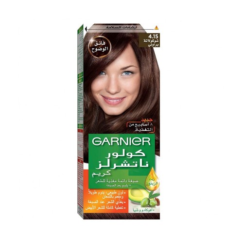 صبغة شعر جارنير ناتشورال كولور  بنى شوكولاته 4.15