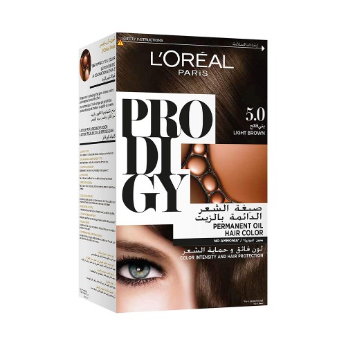 L'Oreal Prodigy Hair Dye Light Brown 5