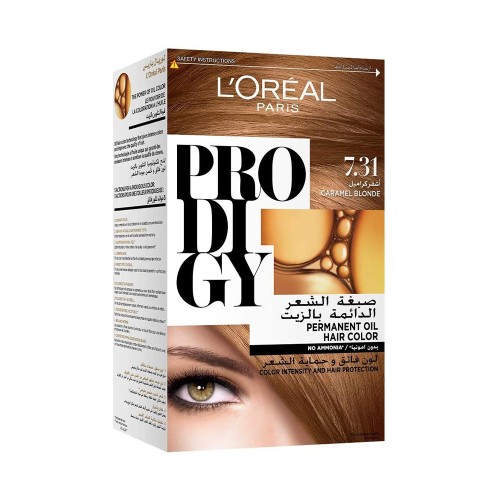 L'Oreal Prodigy Hair Dye 7.31 Golden Blonde