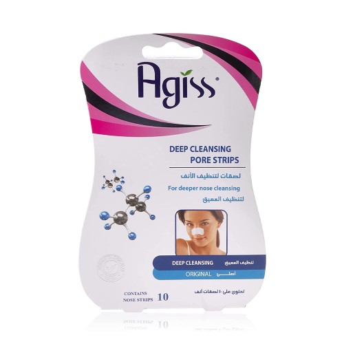 Agiss Nose Strips Deep Cleansing 1 Packet x 10 Strips
