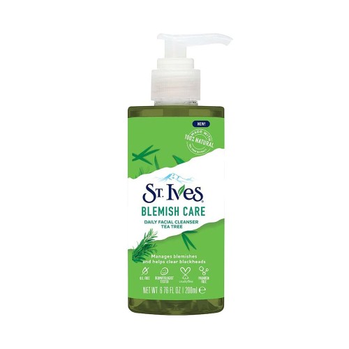ST. IVES BLEMISH CARE TEA TREE Daily Facial Cleanser 200 ml