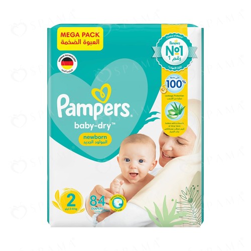 Pampers Jumbo Pack No. S2 - 2 / 84