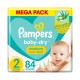 Pampers Jumbo Pack No. S2 - 2 / 84