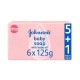 Johnson's Pink Soap 5 + 1 125g