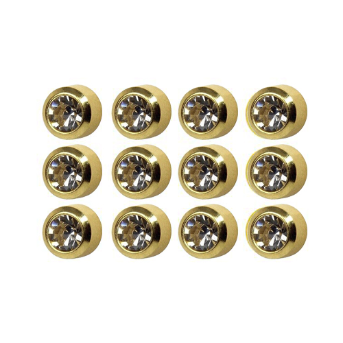 STUDEX Golden Earing Crystal 12 Pairs R204Y