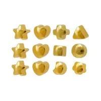 STUDEX Golden Earing Shapes 12 Pairs R513Y