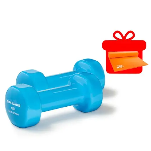 SPACARE Dumbbell Pair With Free Mat