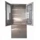 Cabinet Stainless 4 Doors W/locker
