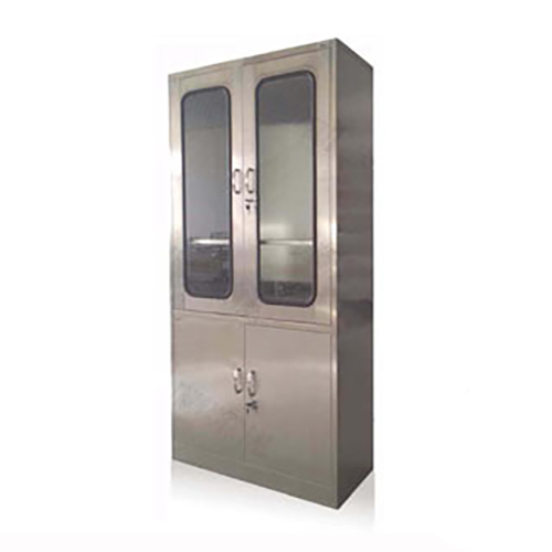 Cabinet Stainless 4 Doors W/locker